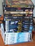 Lote de DVDs. Alguns em box.
