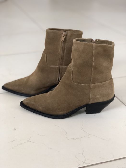 Казаки ботильоны zara 36 размер