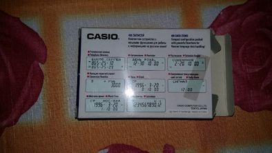 Банк данных Электронная записная книжка Casio DC 7500RS НОВЕЙШАЯ