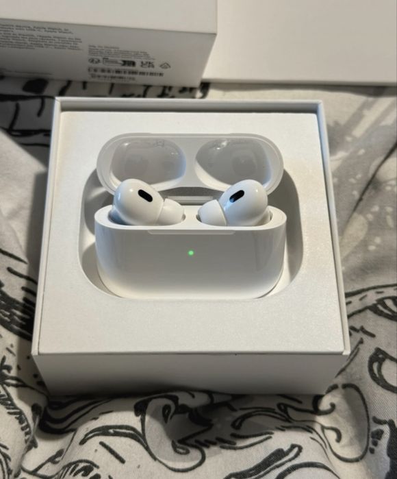 Słuchawki dokanałowe APPLE AirPods Pro II ANC Biały