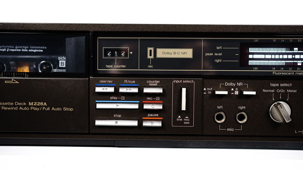 Magnetofon TECHNICS RS-M226A Dolby B-C Deck VINTAGE * RETRO