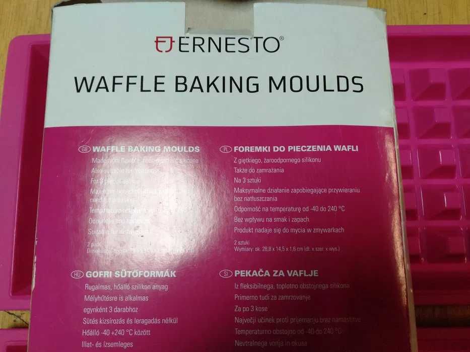 Nowe foremki do pieczenia wafli - 6 szt.