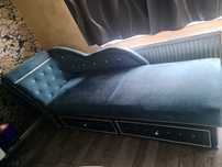 Sofa - z szufladami i światlem led