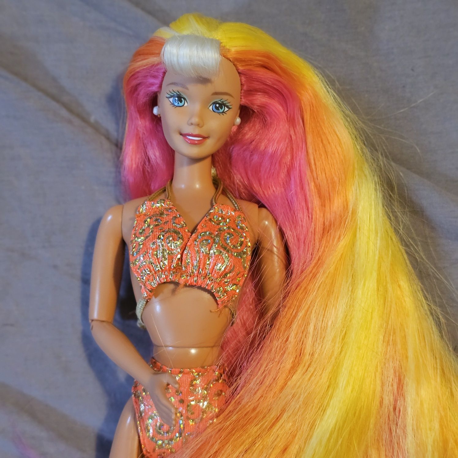 Barbie Hula Hair Tottaly vintage 90s