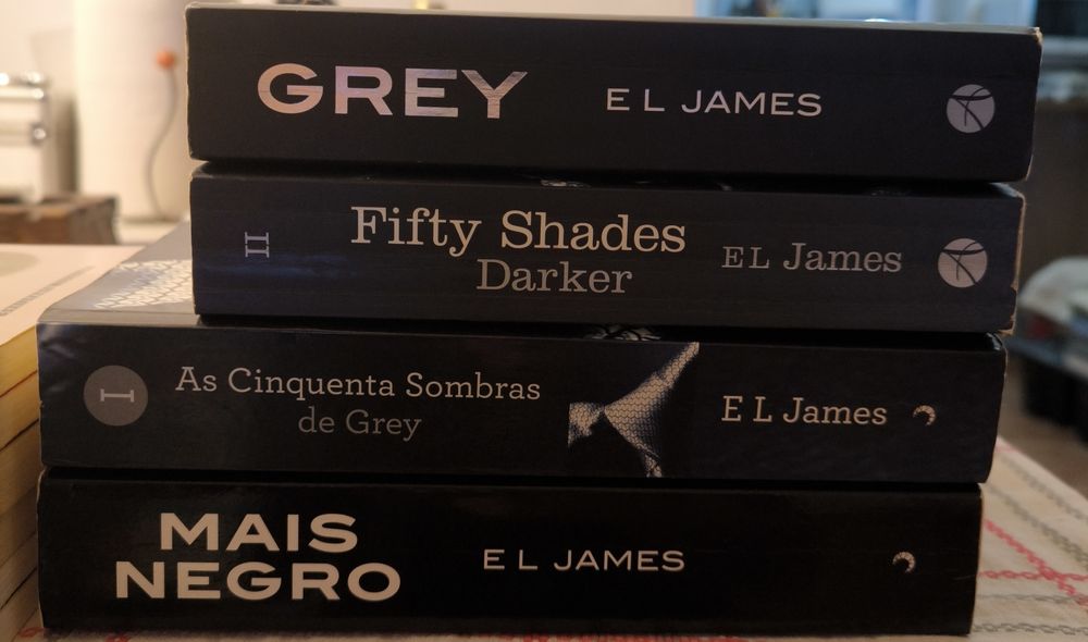E. L. James 4 livros
