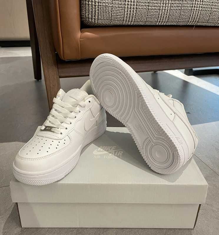 Nowy Nike AirForce1Low White Moda Rozmiar.45