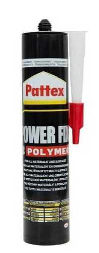 Nowy Klej uniwersalny Pattex Power Fix polimer transparentny 300 g