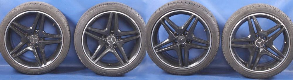 FELGI ALUMINIOWE MERCEDES SLK W171 06r 18 AMG 1 SZT SPAWANA