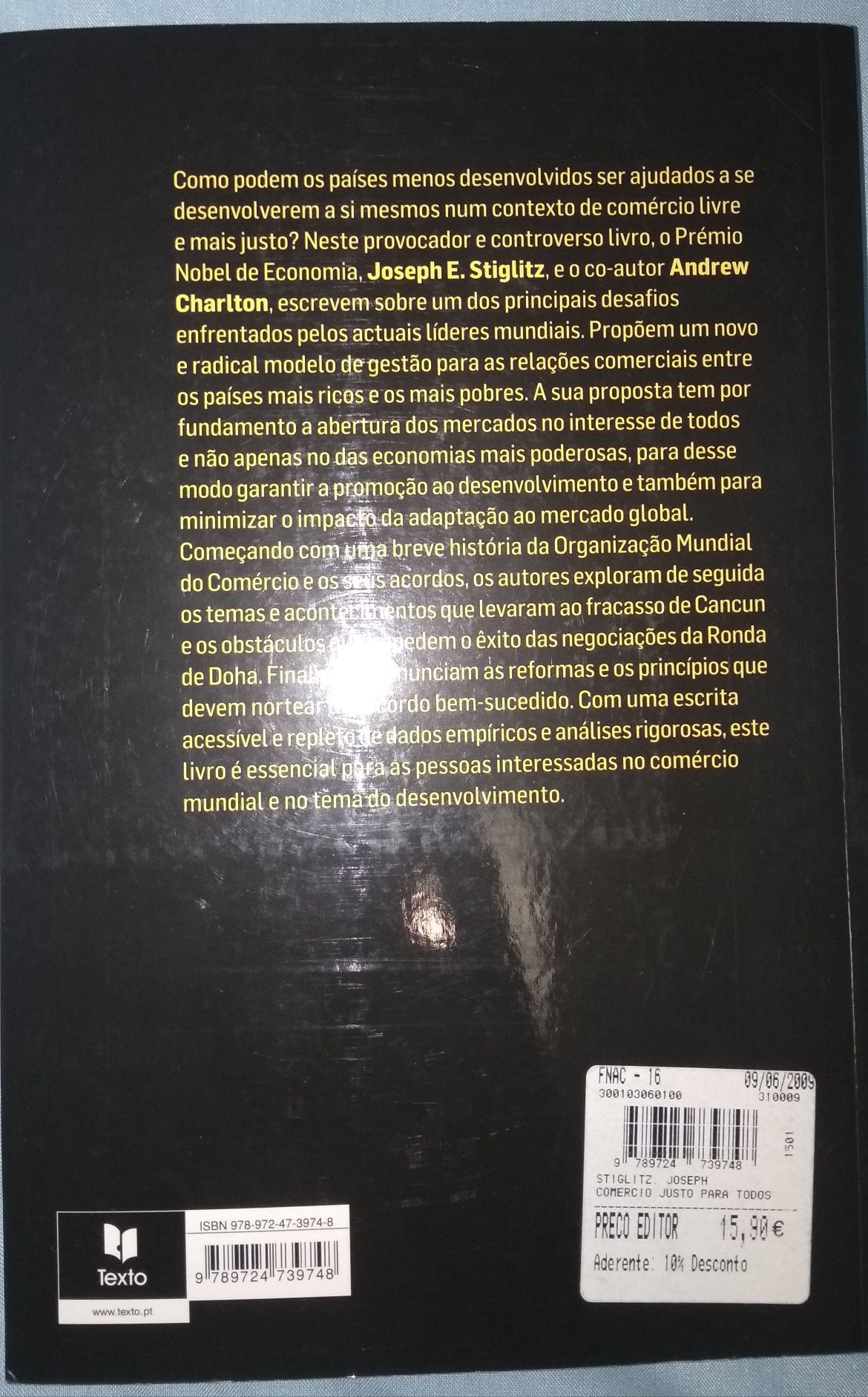 Comércio justo para todos - Josef E. Stiglitz & Andrew Charlton