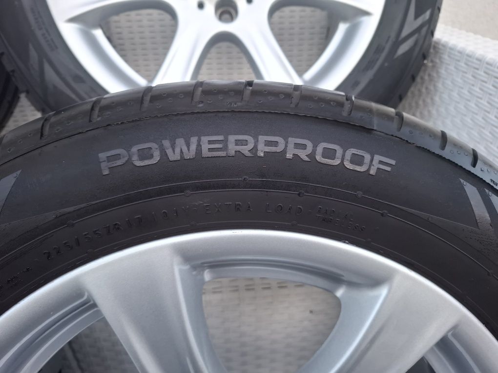 Koła letnie alufelgi BMW  3GT F34 5x120 opony Nokian 225x55/ZR17 2022r