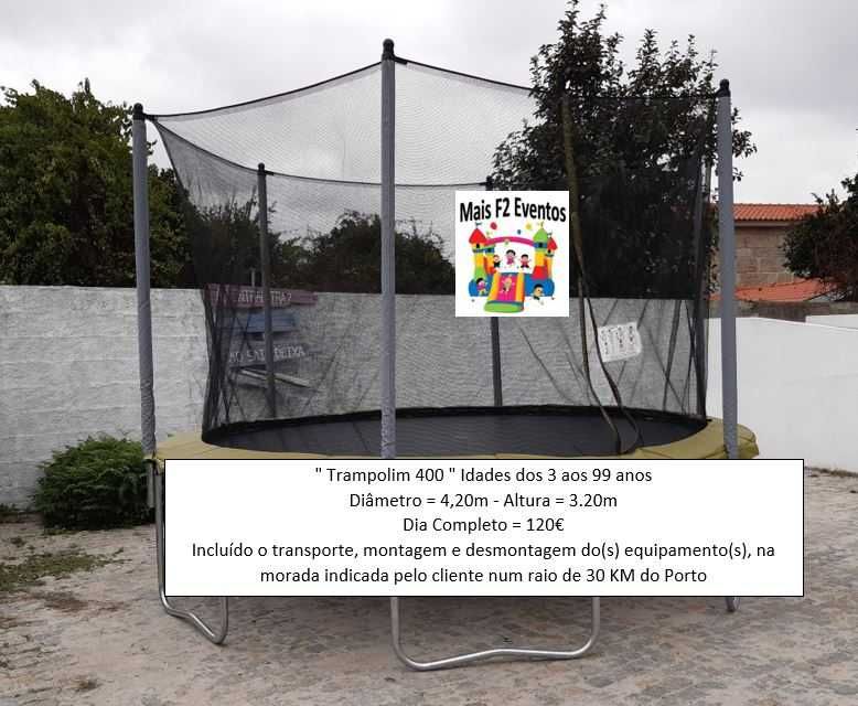 Aluguer Insufláveis, Trampolins, Matraquilhos, Máquinas Bolas de Sabão
