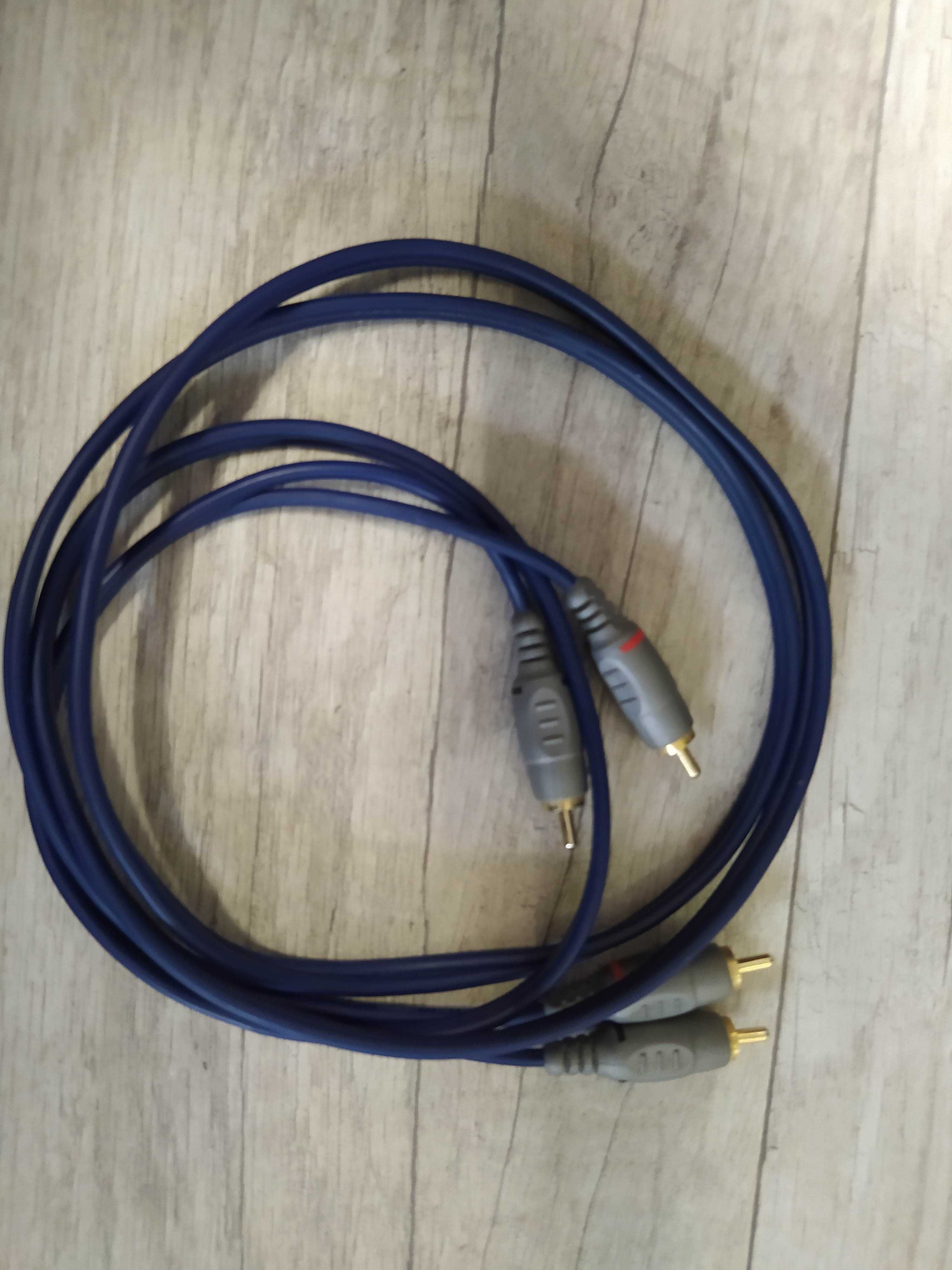 RCA przewód stereo