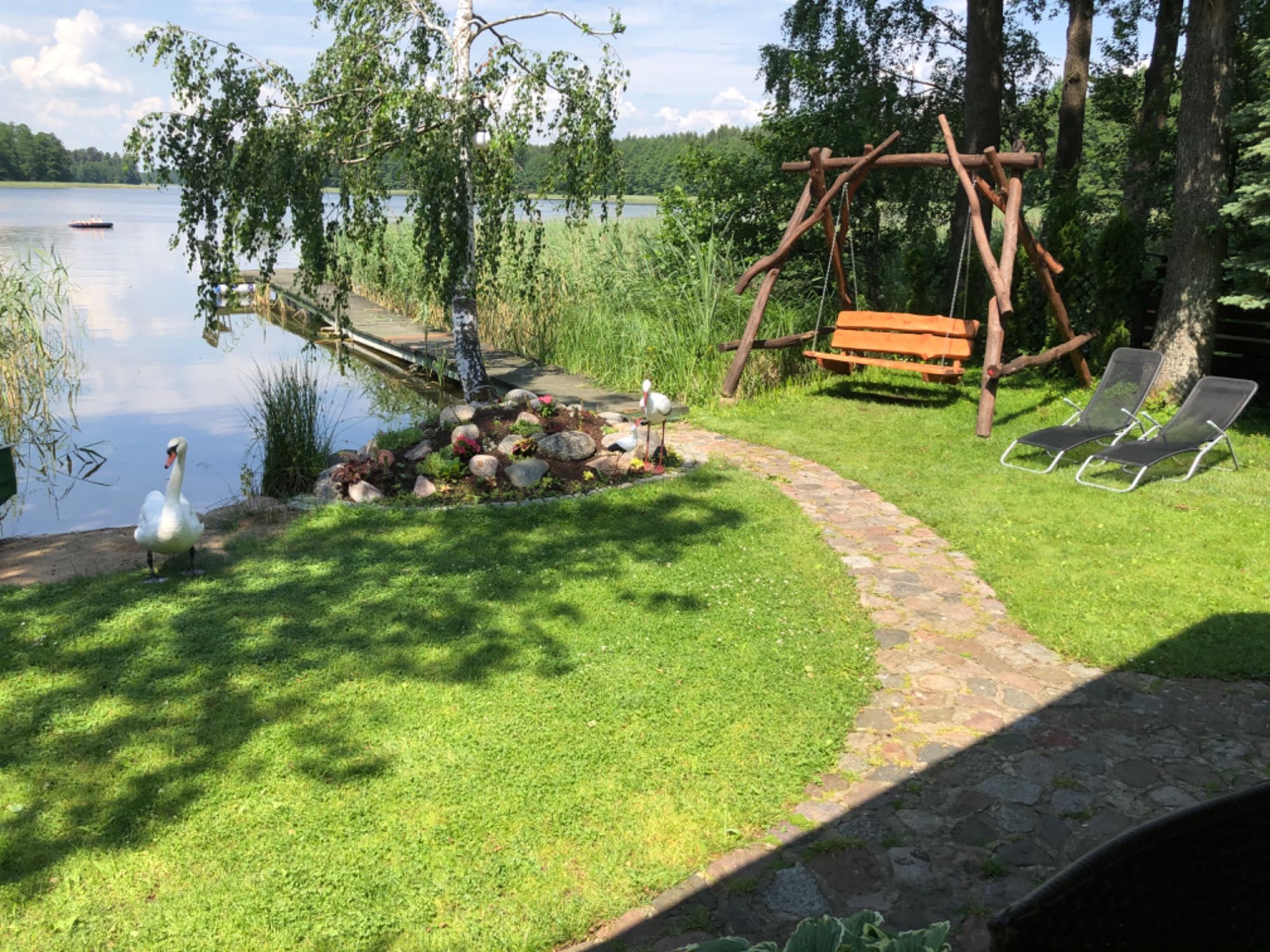 Domek nad samym jeziorem! Wydminy k/Giżycka Mazury