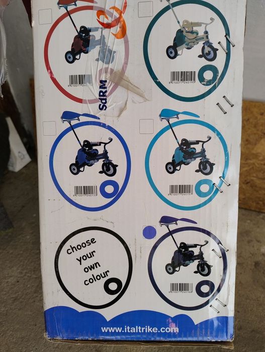 Rower dla dzieci Rowerek trójkołowy Italtrike Triciclo Magic 2 stanBDB