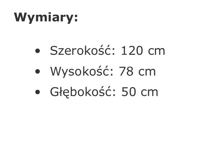 Meble w idealnym stanie