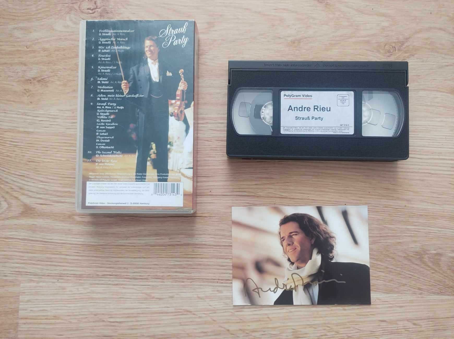 Kaseta Wideo VHS Andre Rieu - Strauss Party