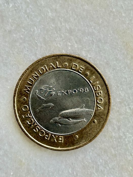 200 escudos comemorativa da EXPO 98