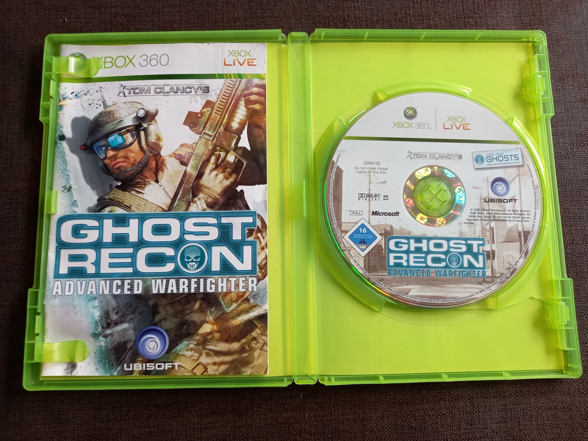 Gra Tom Clancy's Ghost Recon Advanced Warfighter na Xbox 360