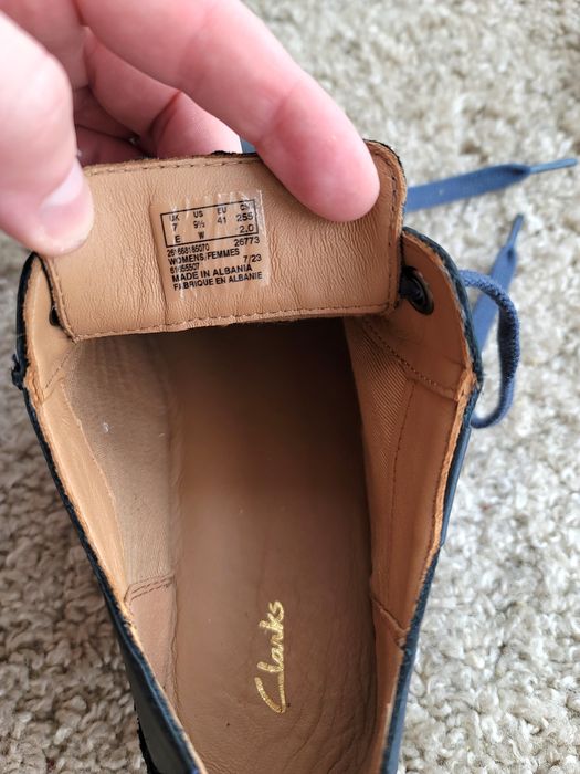 CLARKS р 40-41 Англія Оригінал! Кросівки туфлі черевики