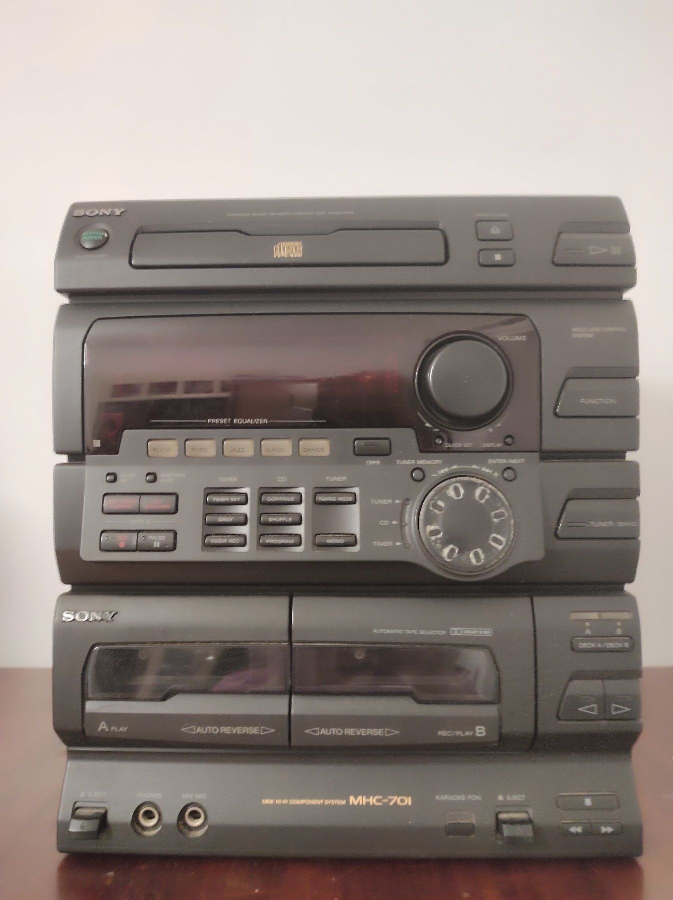 Музичний центр Sony mini hi-fi component system mhc-701. Музыкальный.