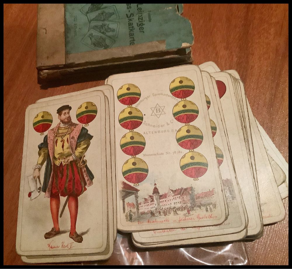 Baralhos Cartas Antigos