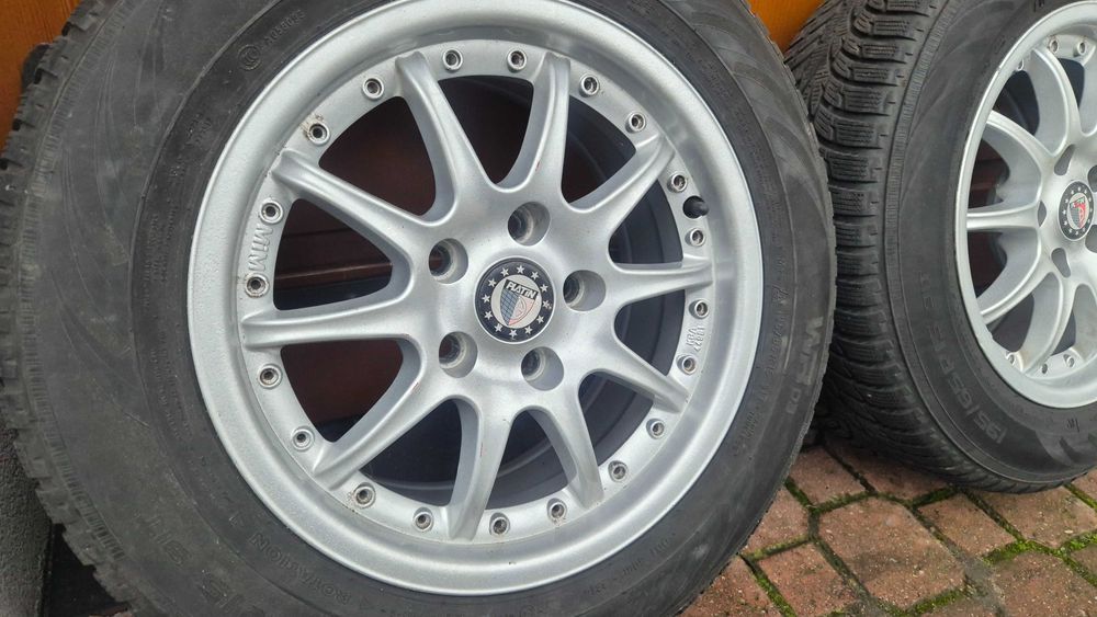 Koła zimowe Platin 5x112 15" felgi aluminiowe NOKIAN 195/65