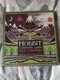 Hobbit w malarstwie i grafice - J. R. R. Tolkien (jak nowa)