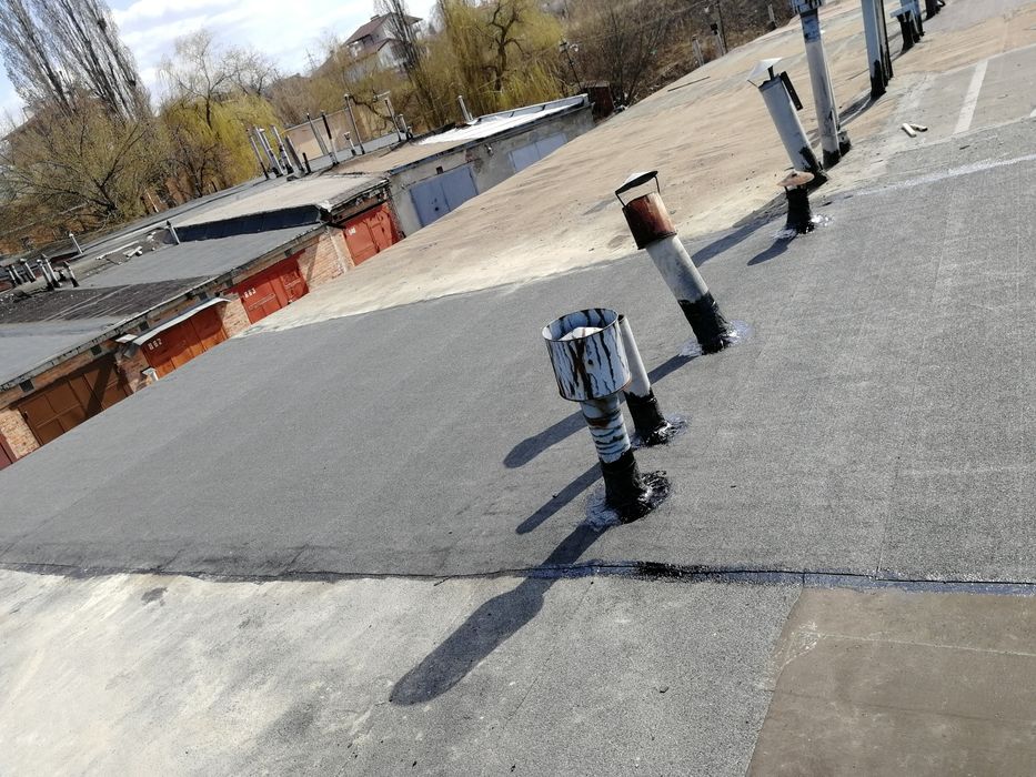 Ремонт кровли гаража Харьков (мягкая кровля) кровельные работы Харьков