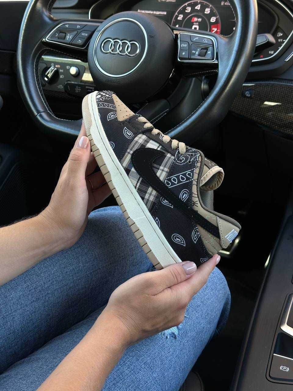 Жіночі кросівки найк данк лоу Nike SB Dunk Low Travis Scott W [36-41]