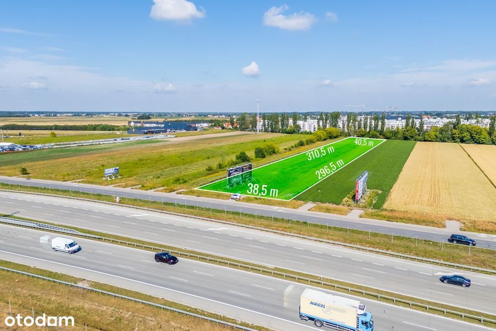 Działka do wynajęcia 7 km od Lotniska Chopina