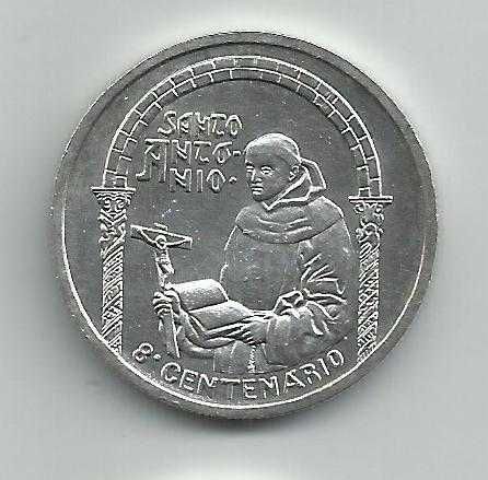 Moeda portuguesa - Comemorativa – Stº António, 500$00 de 1995 – Prata