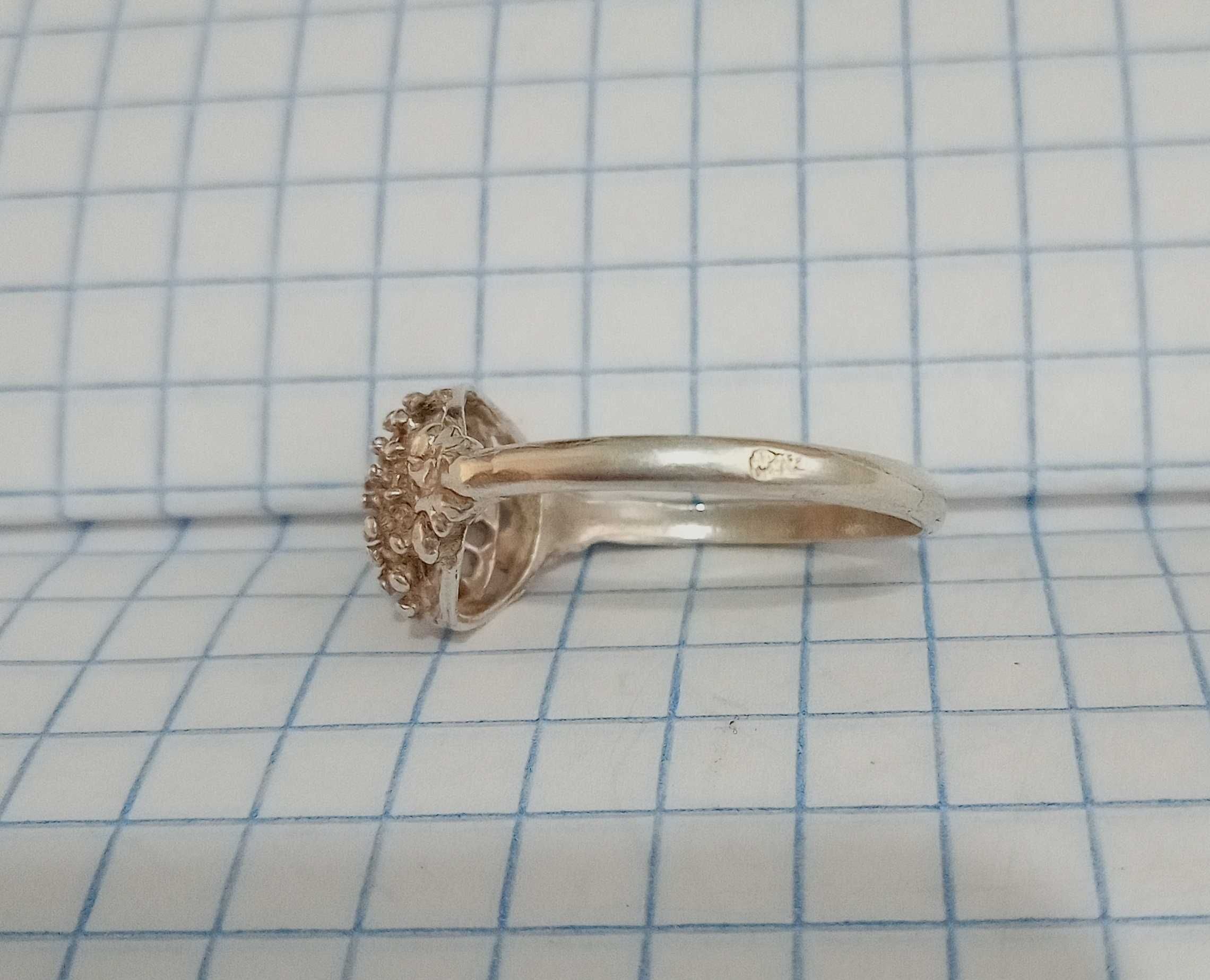 Вінтажне кольцо Сіточка срібло 925 проба. Розмір 17,5
