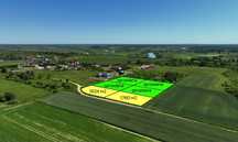 Sprzedam działka budowlana działki  Santok 1624m2