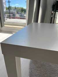 Używany stolik LACK, biały, 55x55 cm