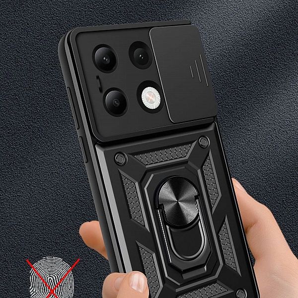 Tech-Protect Camshield Pro Xiaomi Redmi Note 13/4G / Lte Black