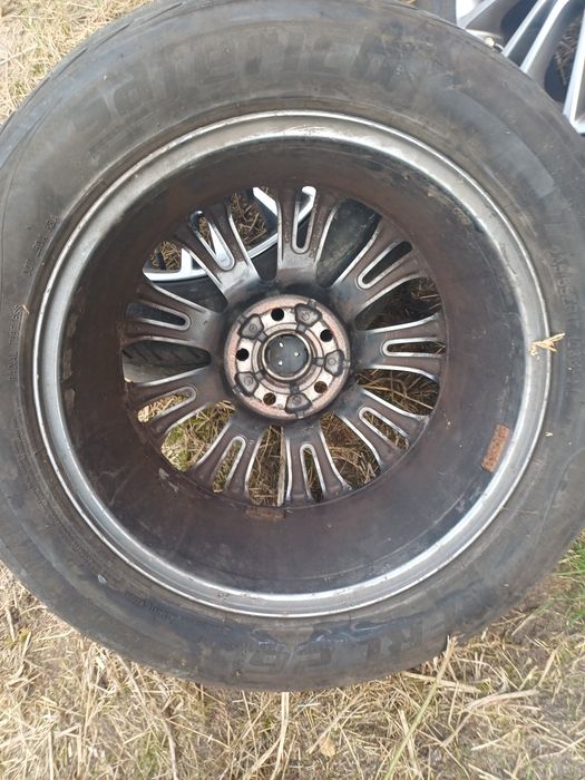 Kola aluminiowe 17 cali 5x108, ET 52.5 opony 235/55ZR17