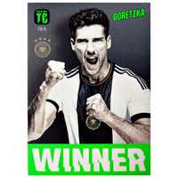 Karta Panini 194 Top Class 2024 Goretzka Winner