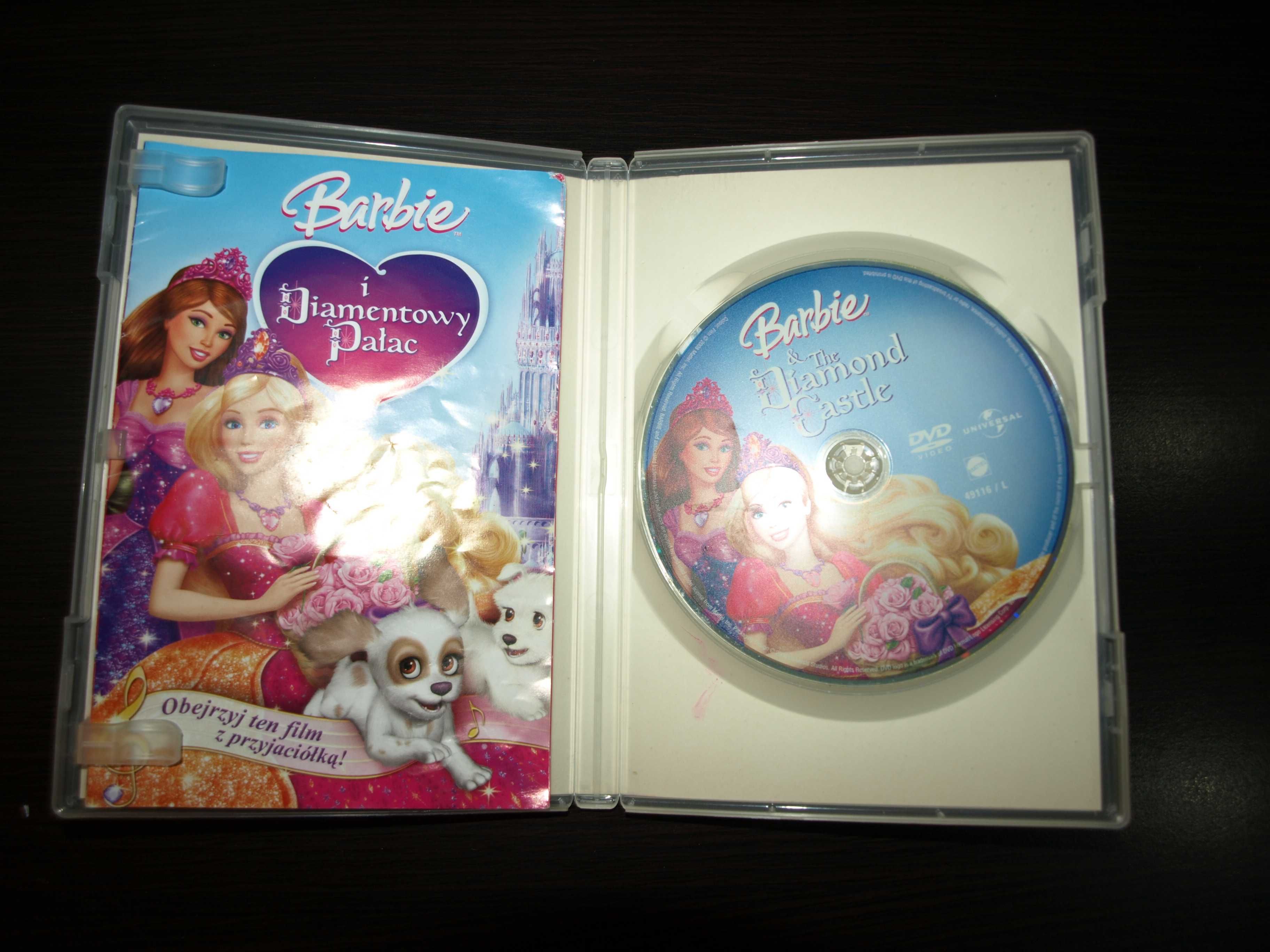 Disney DVD Barbie i Diamentowy Pałac Film + Gratis