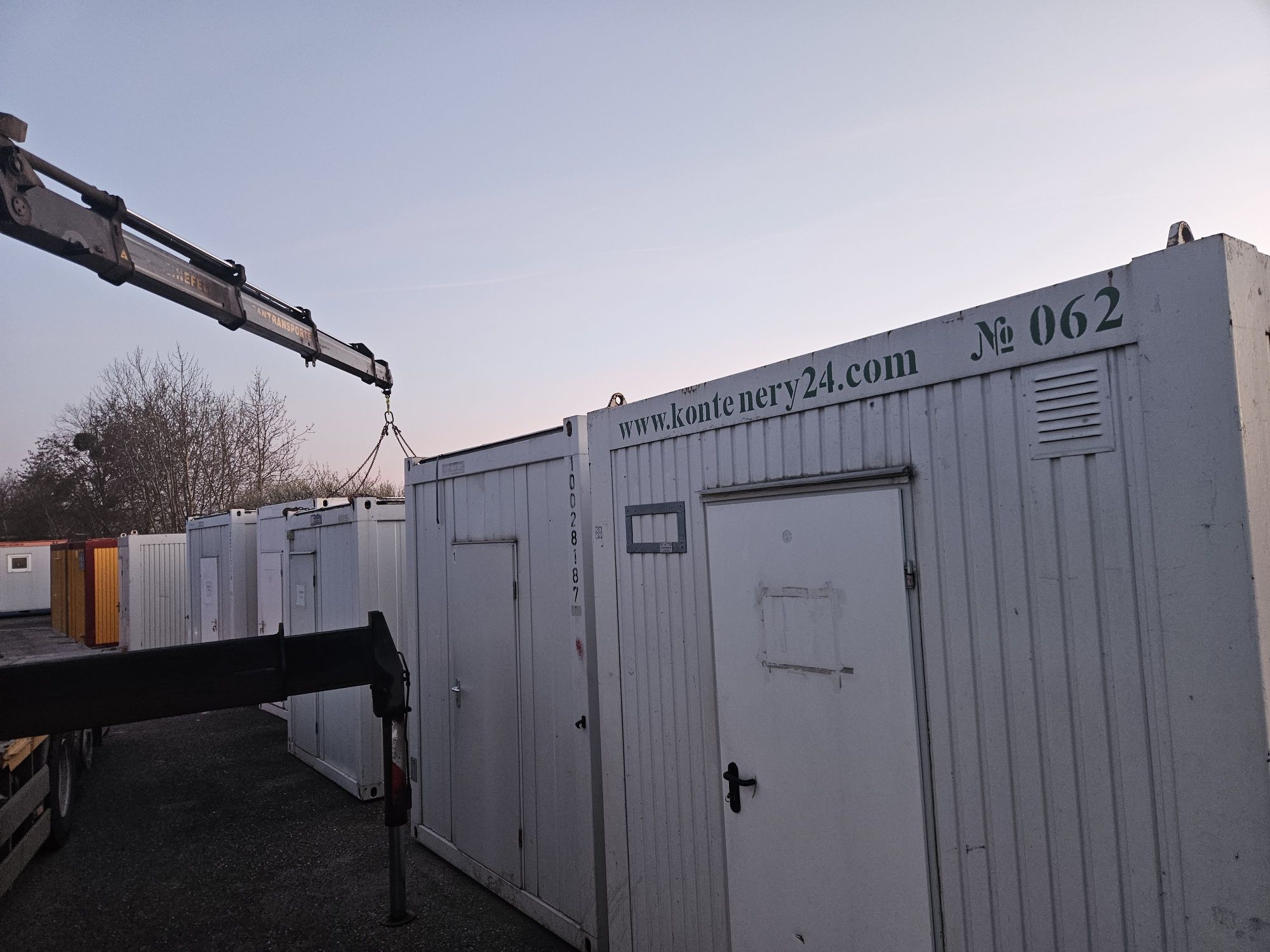 Kontener socjalny  WC biurowy klima