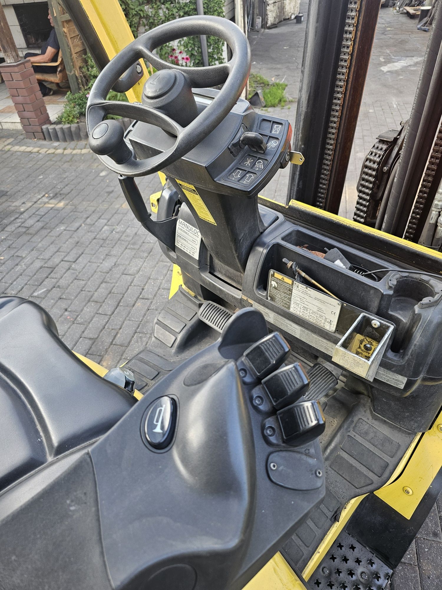 Wózek widłowy HYSTER H1.8FT TRIPLEX 4450mm LPG Gwarancja transport