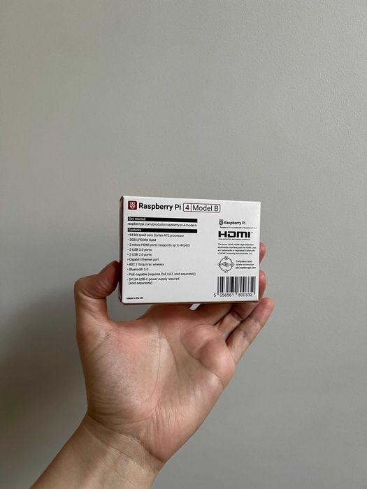 Raspberry PI 4, 2GB RAM, Fabrycznie NOWY