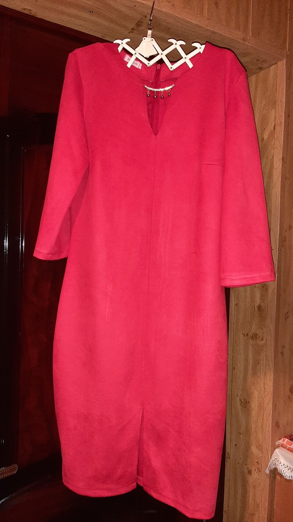 Червоне плаття S 36 розмір