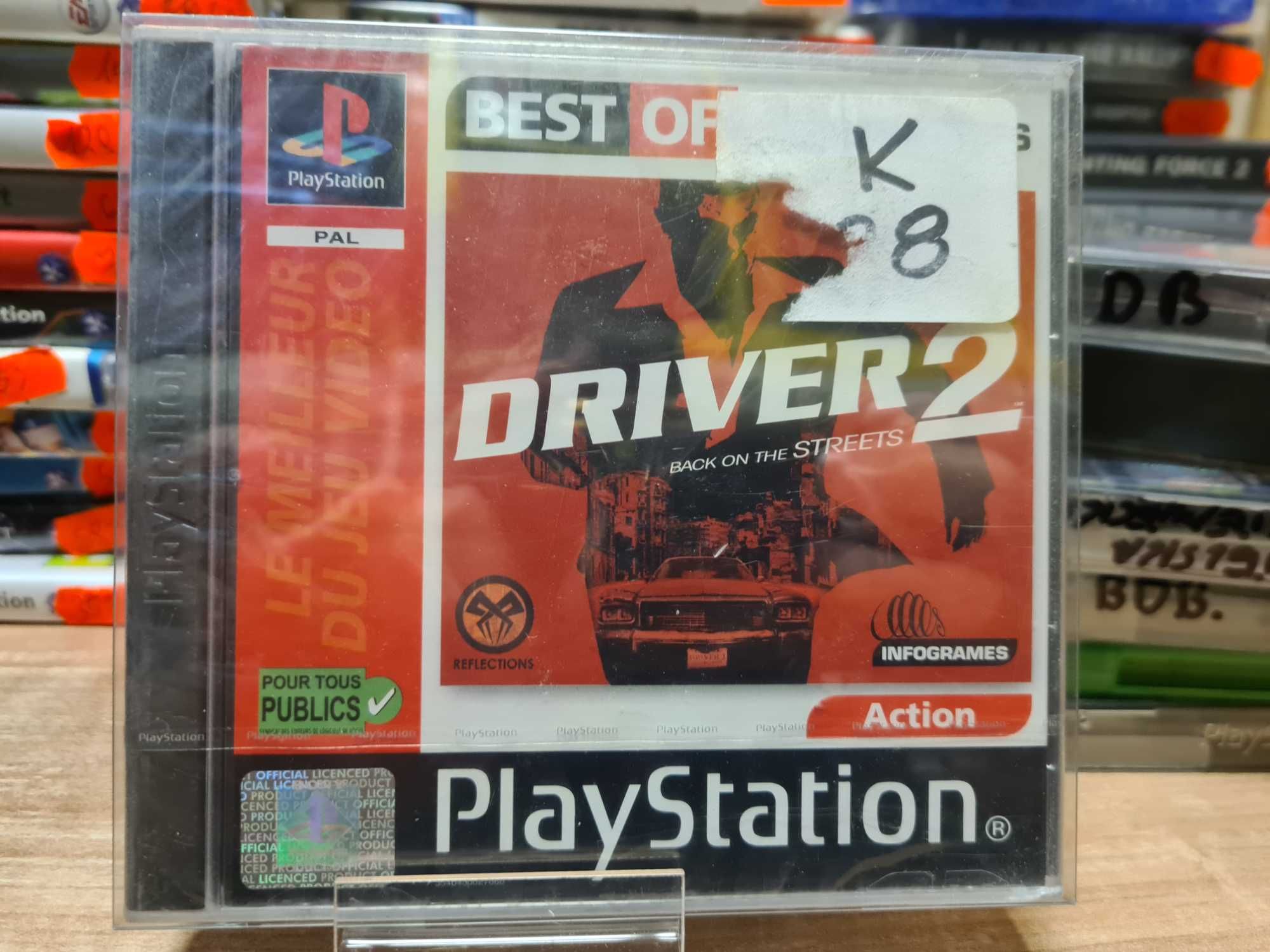 Driver 2: Back on the Streets PS1 Nowa gra, Sklep Wysyłka Wymiana