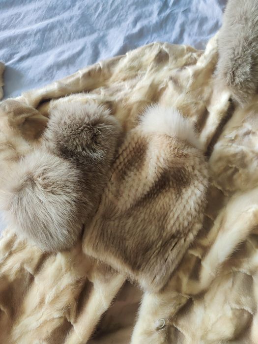 Норковый полушубок