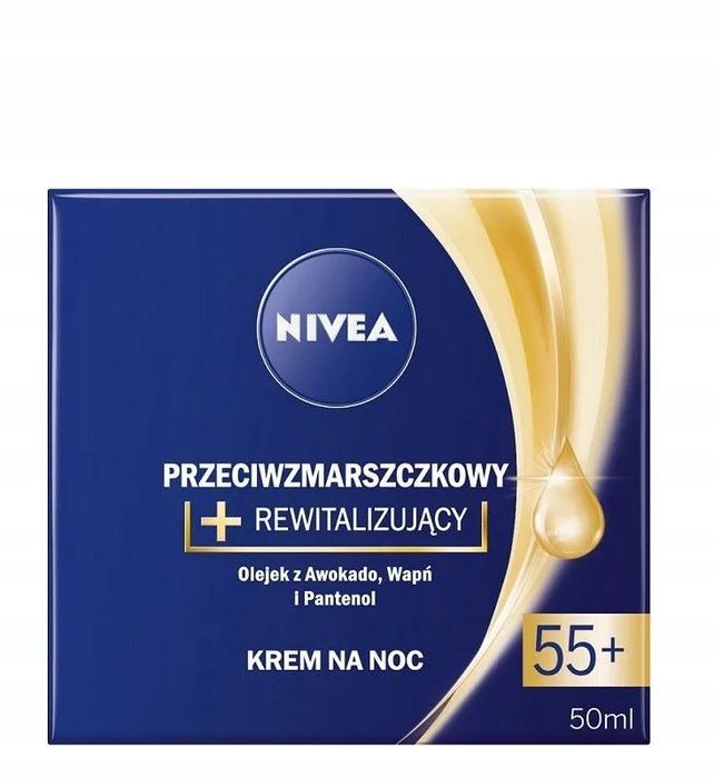 Nivea 55+ Rewitalizujący Do Twarzy Na Dzień 50 Ml