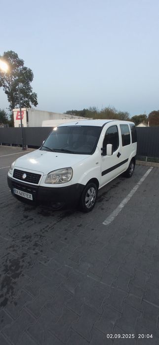 Фіат Добло 2006 рік 1.6 газ бензин