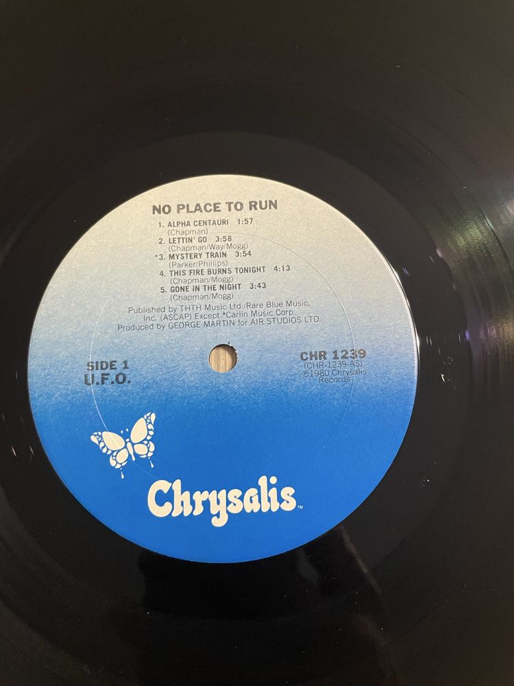 Ufo No Place to Run USA EX LP