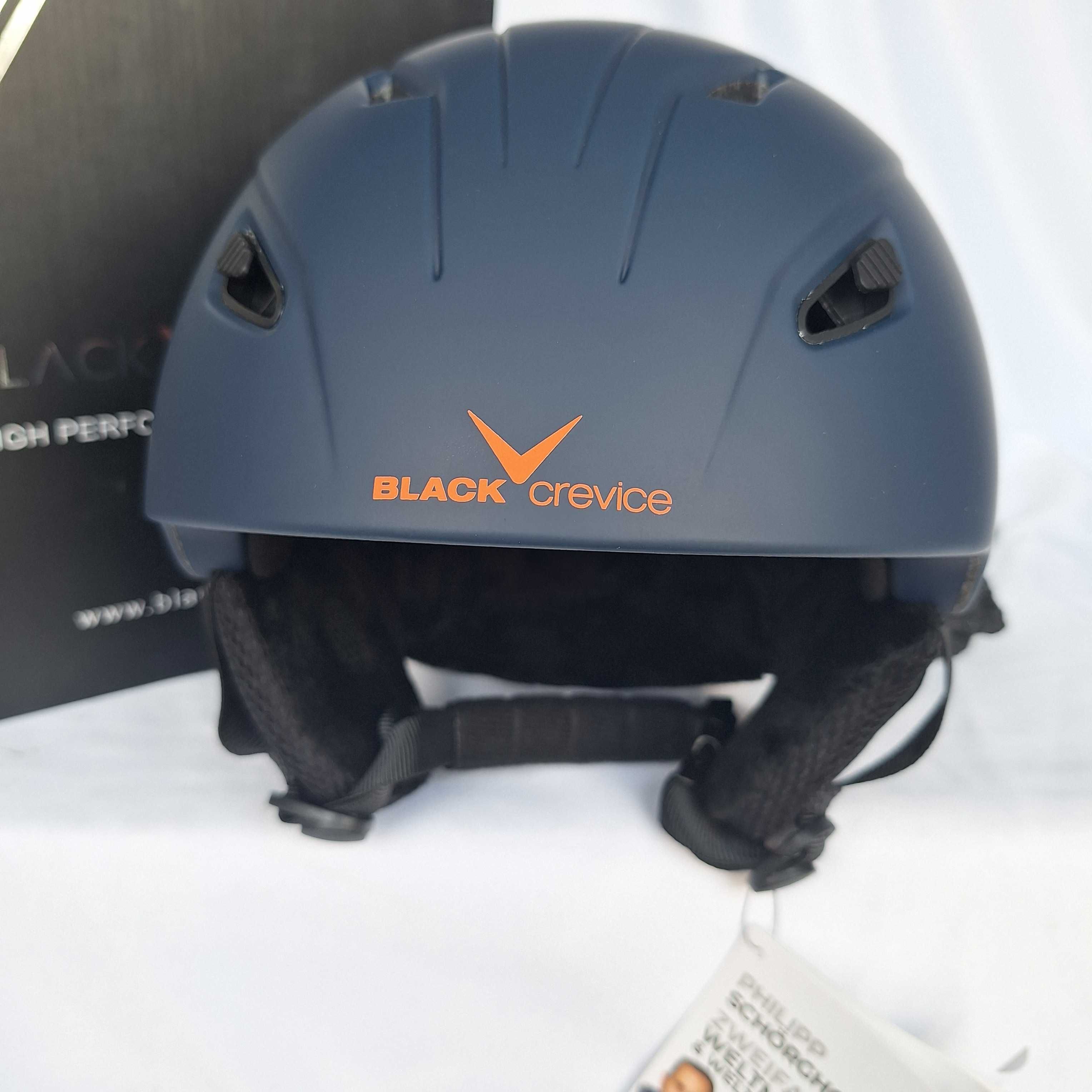 Kask narciarski Black Crevice Kitzbuhel Navy Orange S 55-56cm