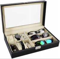 Органайзер для зберігання годинників та окулярів бокс скринька для акс