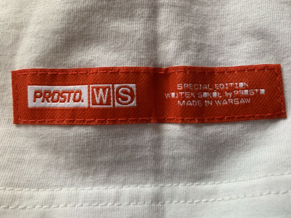 Ostatnia koszulka unikat WS Wojtek Sokół ZiP Skład white biała